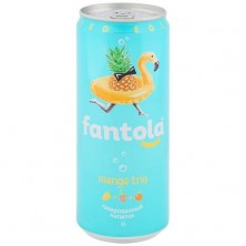 Напиток Черноголовка Fantola Mango Trio сильногазированный 0.33 л (12 шт. в упак.)