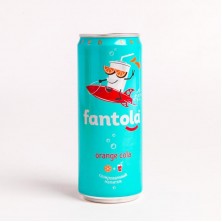 Напиток Черноголовка Fantola Orange Cola сильногазированный 0.33 л (12 шт. в упак.)