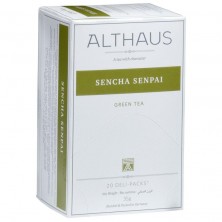 Чай Althaus Deli Packs Sencha Senpai зеленый 20 пакетиков