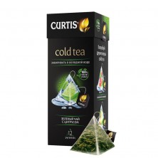 Чай Curtis Cold Tea зеленый с цитрусом 12 пакетиков