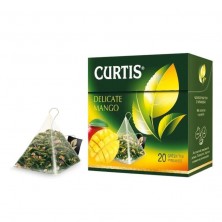 Чай Curtis Delicate Mango Green Tea зеленый 20 пакетиков