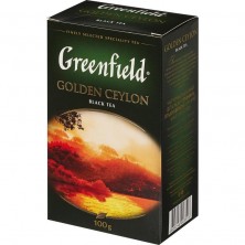 Чай Greenfield Golden Ceylon черный 100 г