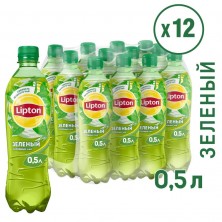 Чай холодный Lipton зеленый 0.5 л (12 штук в упаковке)