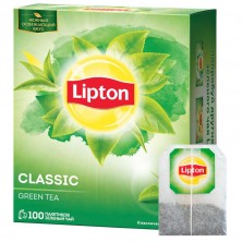 Чай Lipton Clear Green зеленый 100 пакетиков