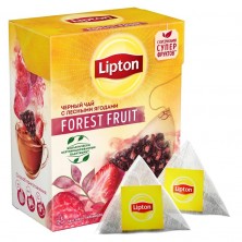 Чай Lipton Forest Fruit черный 20 пакетиков