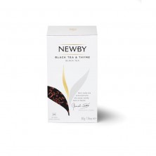 Чай Newby Black Tea & Thyme черный с чабрецом 25 пакетиков