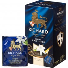 Чай Richard Royal Black Jasmine черный с жасмином 25 пакетиков