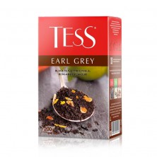 Чай Tess Earl Grey черный лайм/апельсин/бергамот 200 г