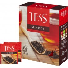 Чай Tess Sunrise черный 100 пакетиков