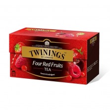 Чай Twinings Four Red Аruit черный 25 пакетиков