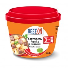 Картофель тушёный с говядиной Beef On 380 г