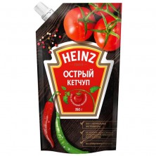 Кетчуп Heinz Томатный острый 350 г