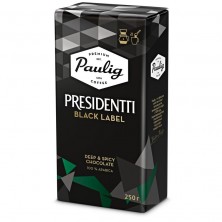 Кофе молотый Paulig Presidentti Black 100% арабика 250 г