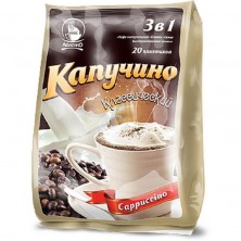 Кофе растворимый Avatico Капучино 25 г (пакет, 20 штук)