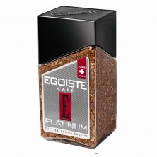 Кофе растворимый Egoiste Platinum 100 г (стекло)