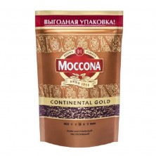 Кофе растворимый Moccona Continental Gold 75 г (пакет)