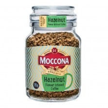 Кофе растворимый Moccona с ароматом лесного ореха 95 г (стекло)