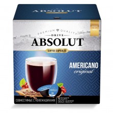 Кофе в капсулах для кофемашин Absolut Drive Americano Original (16 штук в упаковке)