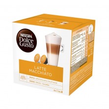 Кофе в капсулах  для кофемашин Nescafe Dolce Gusto Latte Macchiato (16 штук в упаковке)