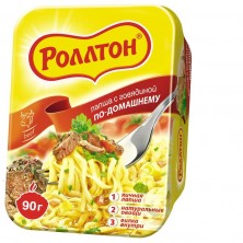 Лапша Роллтон по-домашнему со вкусом говядины 90 г