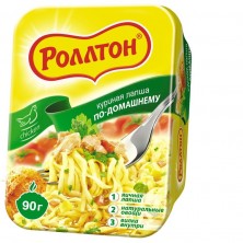 Лапша Роллтон по-домашнему со вкусом курицы 90 г