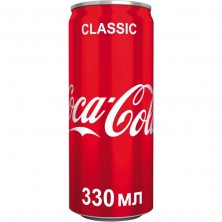 Напиток Coca-Cola газированный 0.33 л