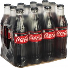 Напиток Coca-Cola Zero газированный 0.33 л 12 штук в упаковке