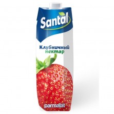 Нектар Santal клубничный 1 л