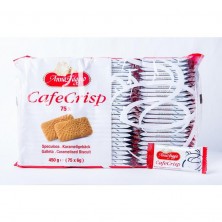 Печенье песочное Anna Faggio Cafe Crisp постное карамельное 450 г (75 штук в упаковке)