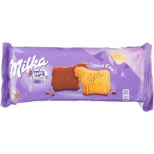 Печенье сдобное Milka с молочным шоколадом 200 г