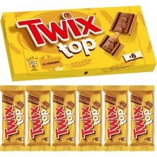 Печенье Twix Top в молочном шоколаде 126 г