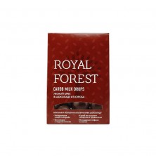 Шоколад кэроб Royal Forest Carob Milk Drops лесной орех 75г