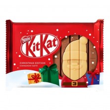 Шоколад Kitkat Christmas Cinnamon taste молочный с корицей и вафлей 108 г