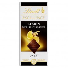 Шоколад Lindt Excellence темный с лимоном и имбирем 100 г