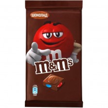 Шоколад M&M`s молочный с разноцветным драже 125 г