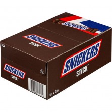 Шоколадные батончики Snickers (32 штуки по 20 г)