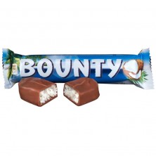 Шоколадный батончик Bounty 55 г