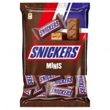 Шоколадный батончик Snickers мини 180 г