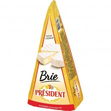 Сыр President Brie мягкий с белой плесенью 60% 200 г