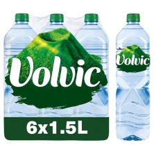 Вода минеральная Volvic негазированная 1.5 л (6 штук в упаковке)