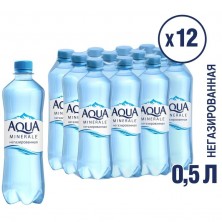 Вода питьевая Aqua Minerale негазированная 0.5 л (12 штук в упаковке)