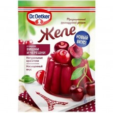 Желе Dr.Oetker со вкусом вишни и черешни 45 г